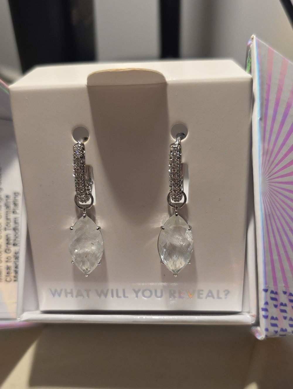 Crystal Drop Dangle Earrings
